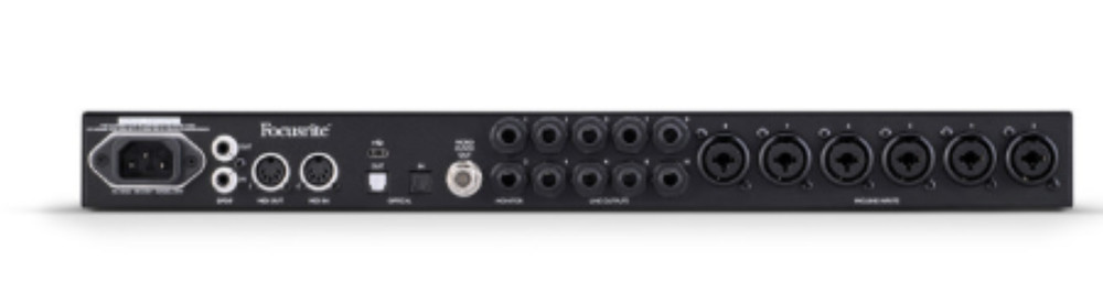 Focusrite Clarett+ 8Pre Rack Mountable USB-C Audio Interface