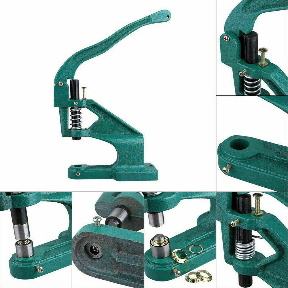 Hand Press Punching Machine Button Hole Button Hole Rivet Button Hole Opener New