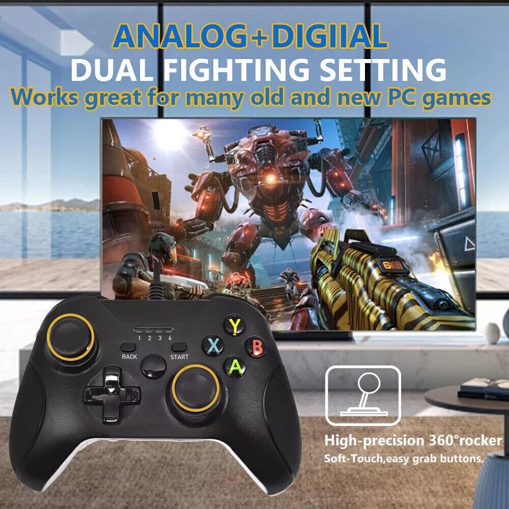 Wired Controller For Microsoft Xbox Series X/S Xbox One Xbox One S Windows 10