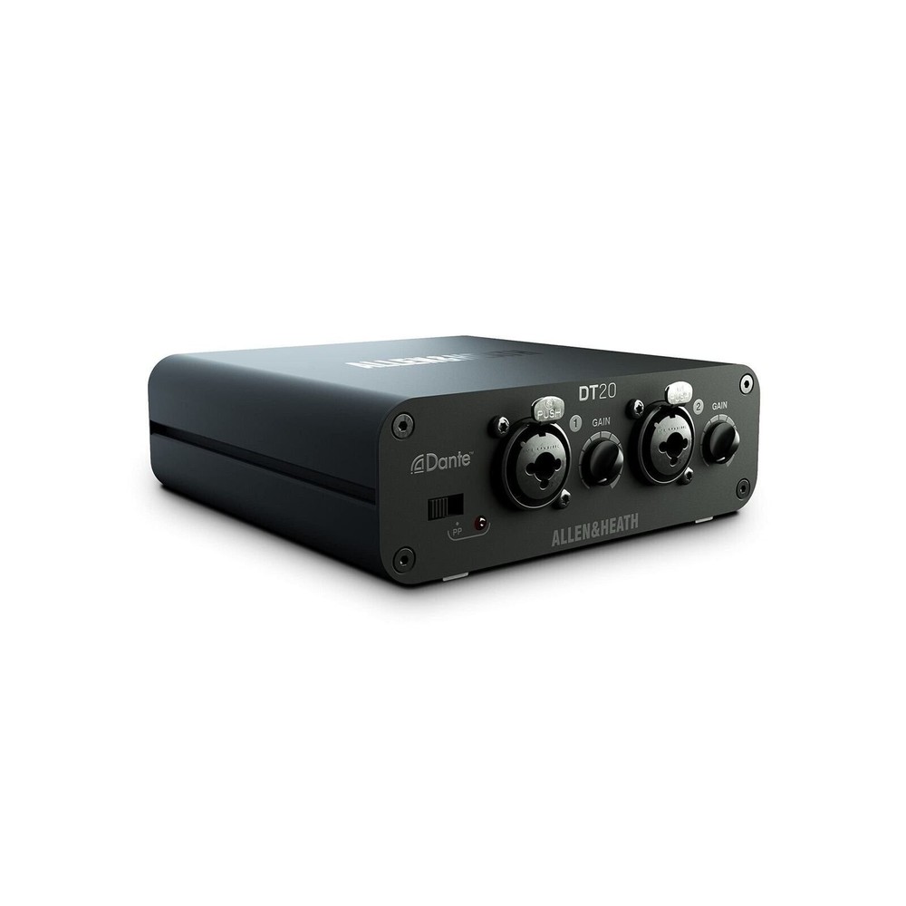 Allen & Heath AH-DT-20-X Dante Input Interface, 2 In