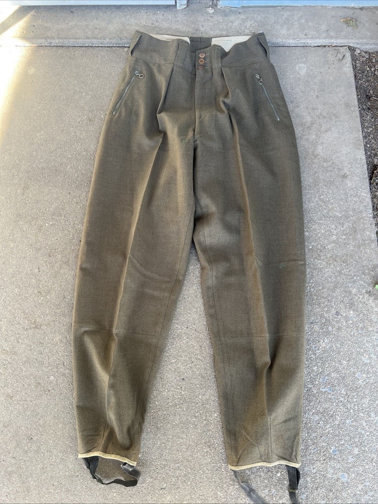 WW2 US Army OD Wool Mountain Troop Pants Rare (CC431