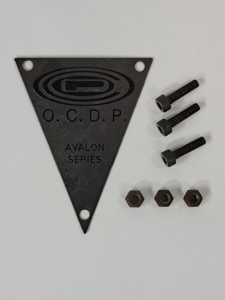 OCDP Drum Badge with Mounting Screws