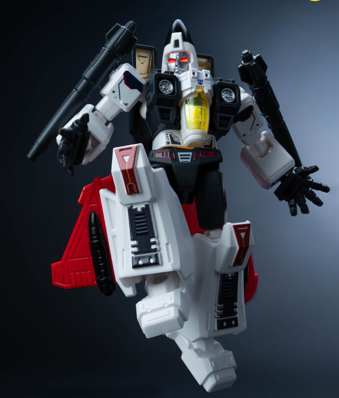 Blokees Transformers Shining Version 3rd Ramjet Model Kit Assembled Figure