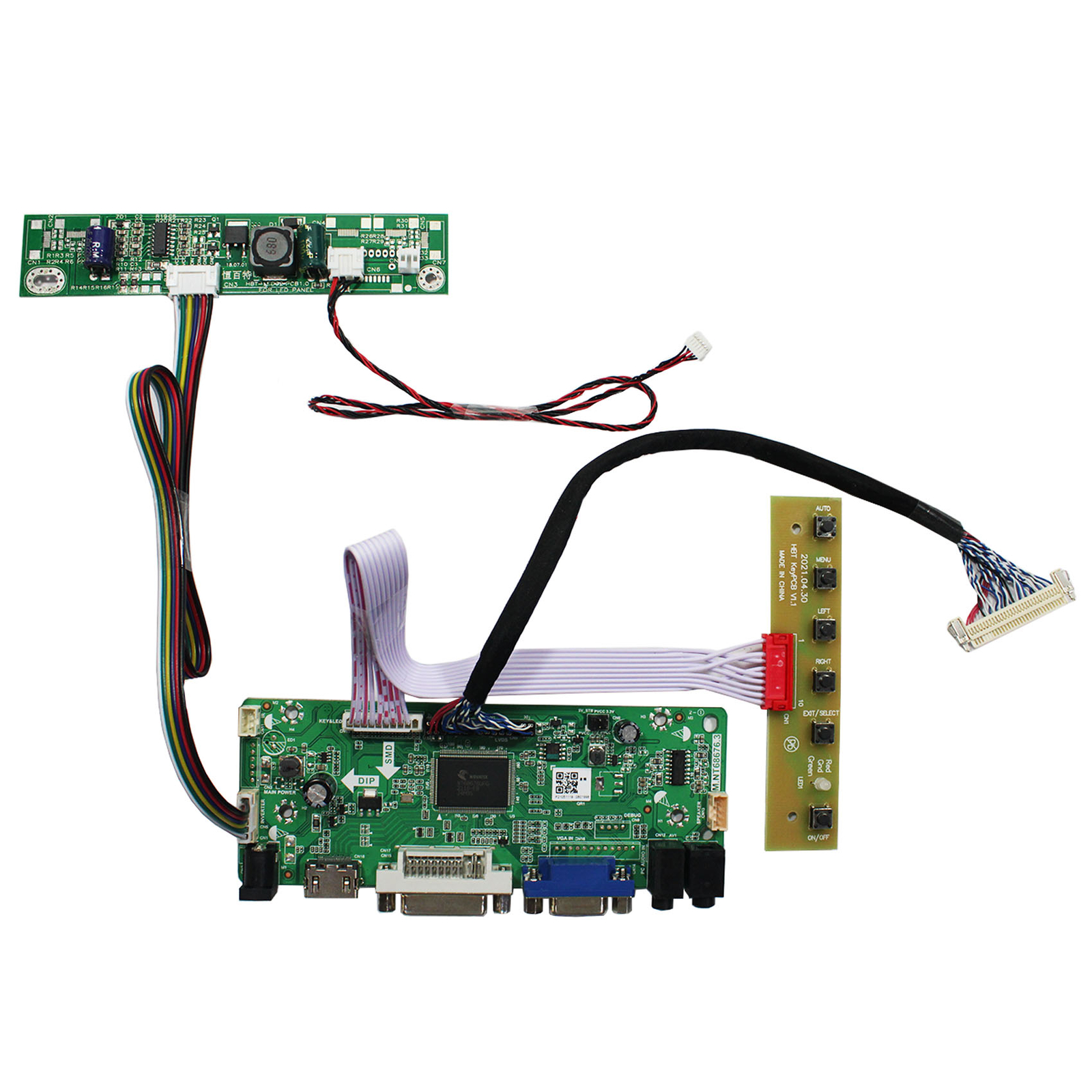 HD DVI VGA LCD Controller Board for 27inch 1920x1080 TPM270WF1-MWN1 LCD Screen