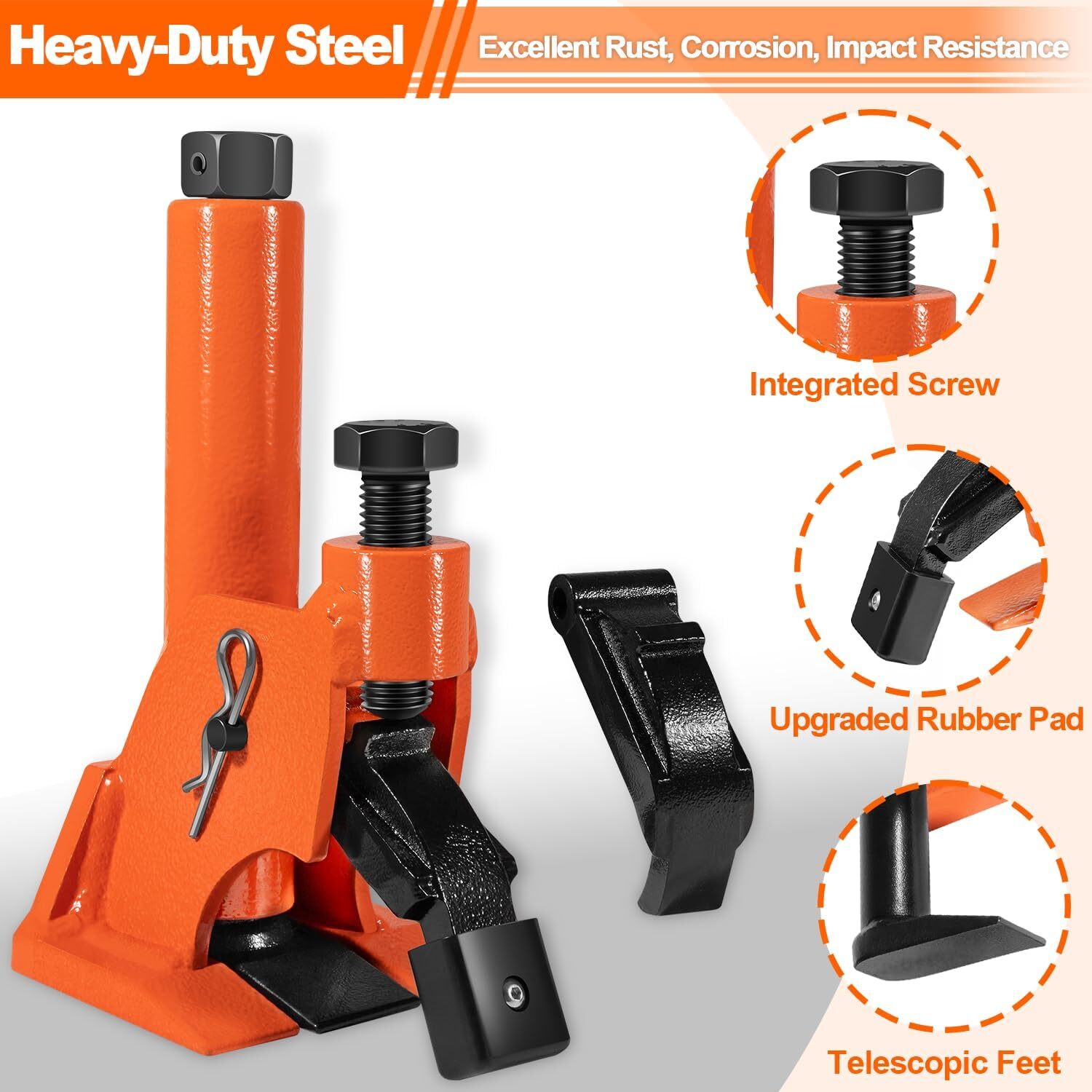 Manual Tire Bead Breaker Changer Tool w Rubber Pad for 38"-42" Car Bus Truck ATV