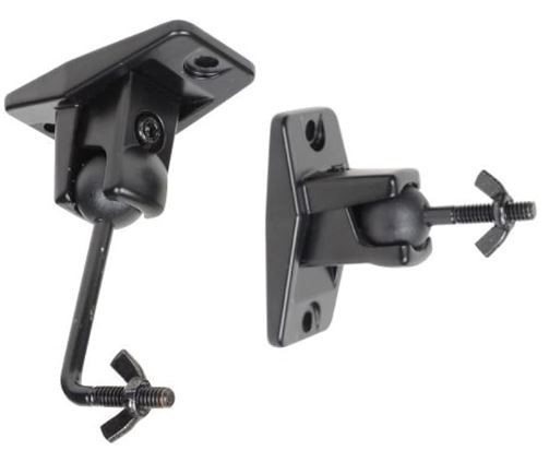 VideoSecu Mount MS40B2 Wall & Ceiling Speaker Mounts Black Pair