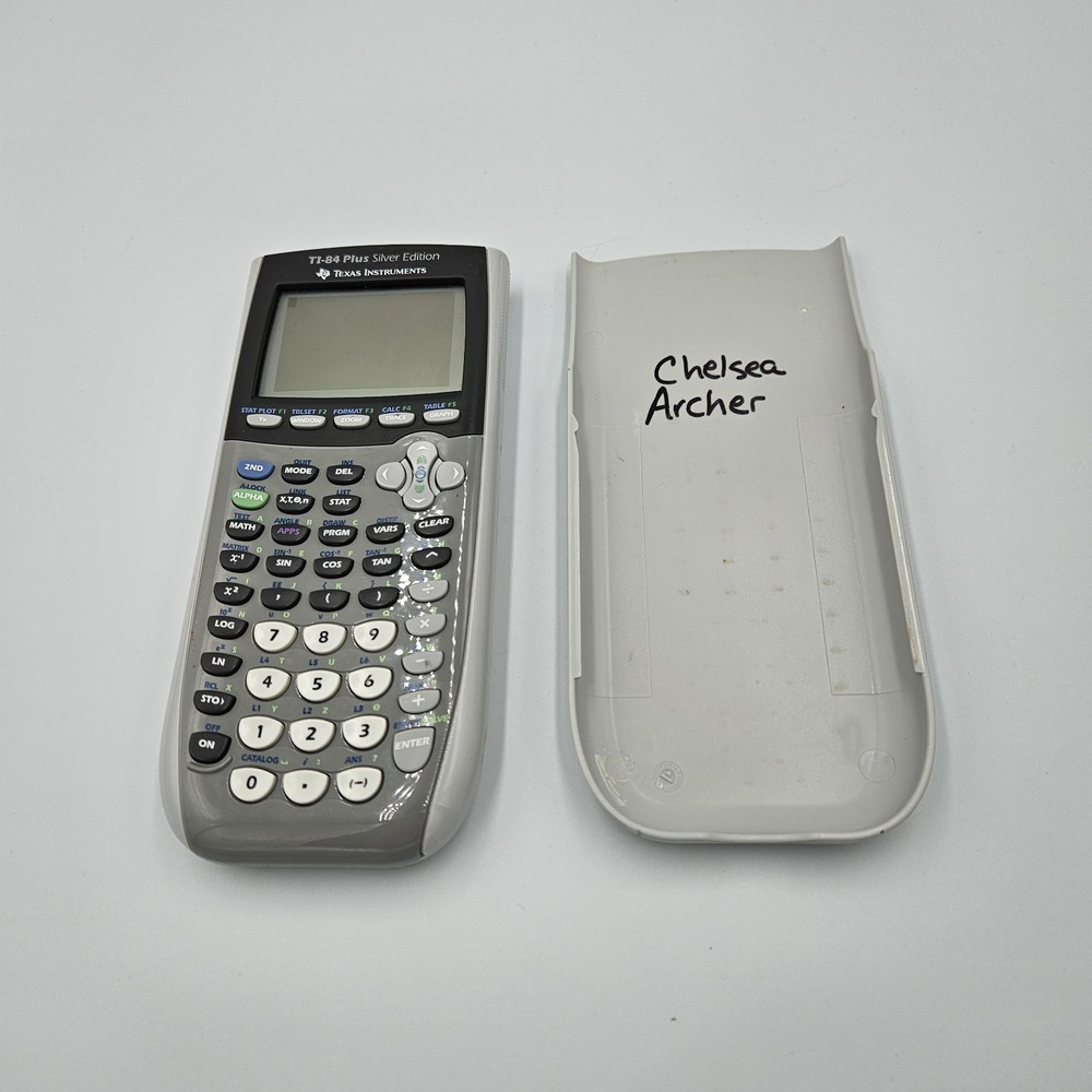 Texas Instruments TI-84 Plus Graphing Calculator Silver Edition