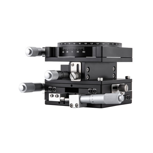 4 Axis-XYZR Manual Precision Driven Linear Standard Linear Positioning Stage