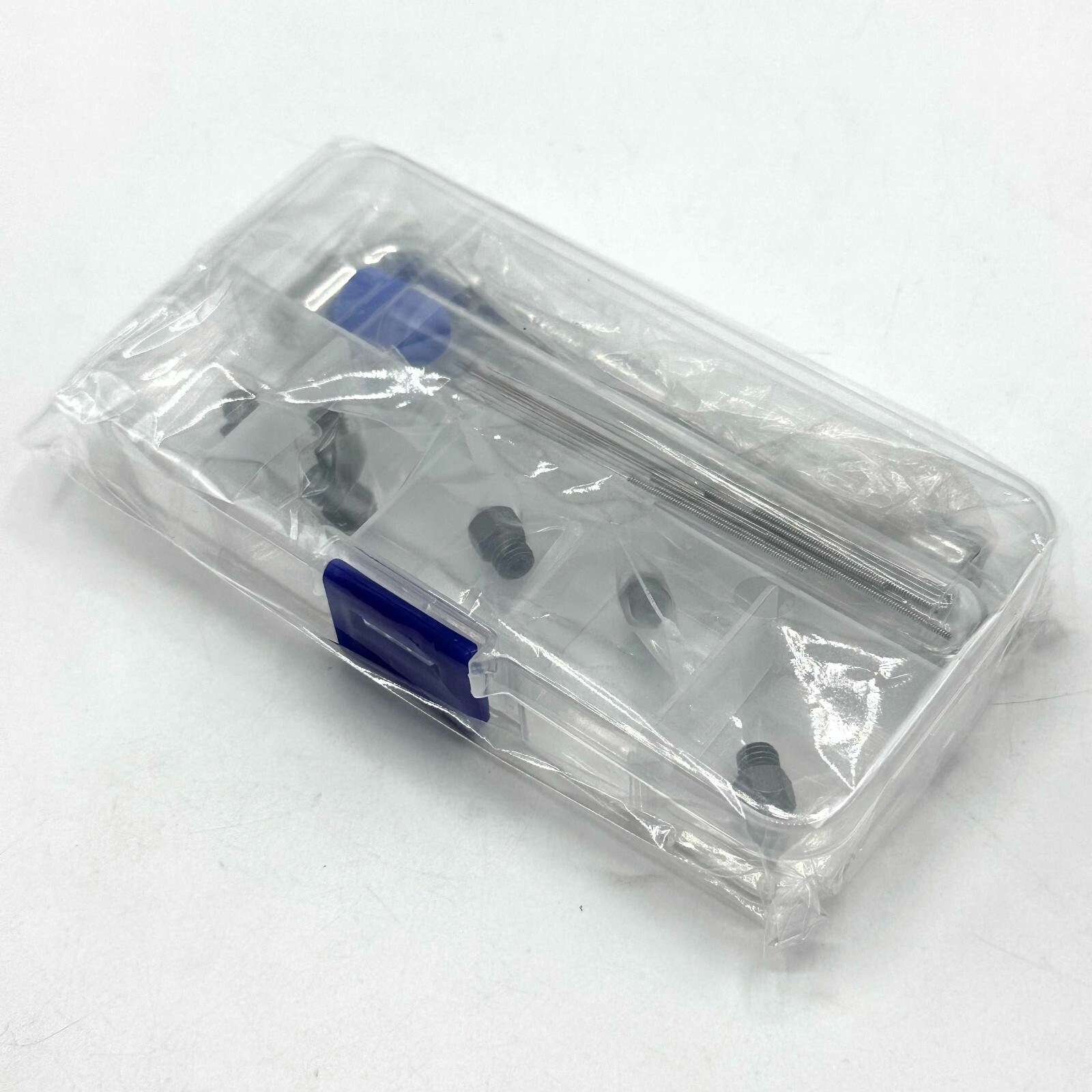 Hardened Steel Nozzle Kit 3D Printer Extruder for Ender 2 3 5 MK8 A6 A8 CR-10