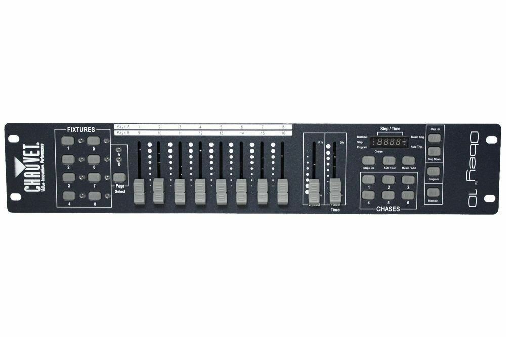 Chauvet DJ OBEY10 Wireless DJ DMX Light Lighting Controller+Receiver+Transmitter