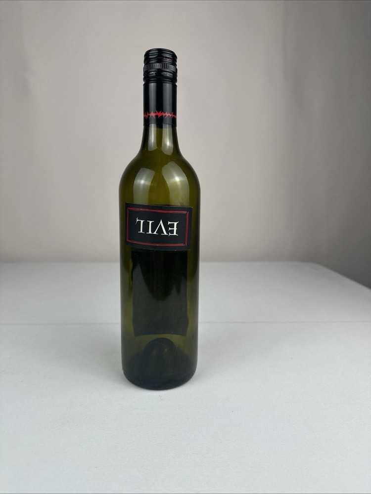 EVIL South Eastern Australia Cabernet Empty Green Bottle