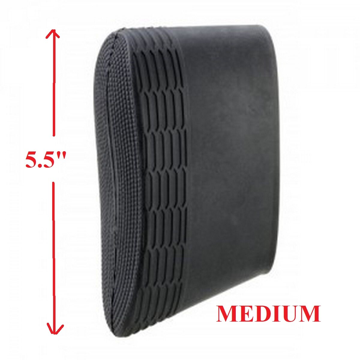 Tactical Scorpion Gear Synthetic Rubber Shotgun Recoil Butt Pad - Size Choice