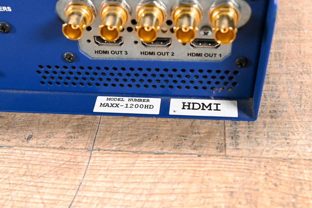 360 Systems MAXX-1200HD High Definition Broadcast Server CG01GA8