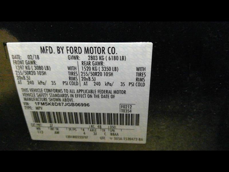 Steering Column Floor Shift Fits 18-19 EXPLORER 10245492