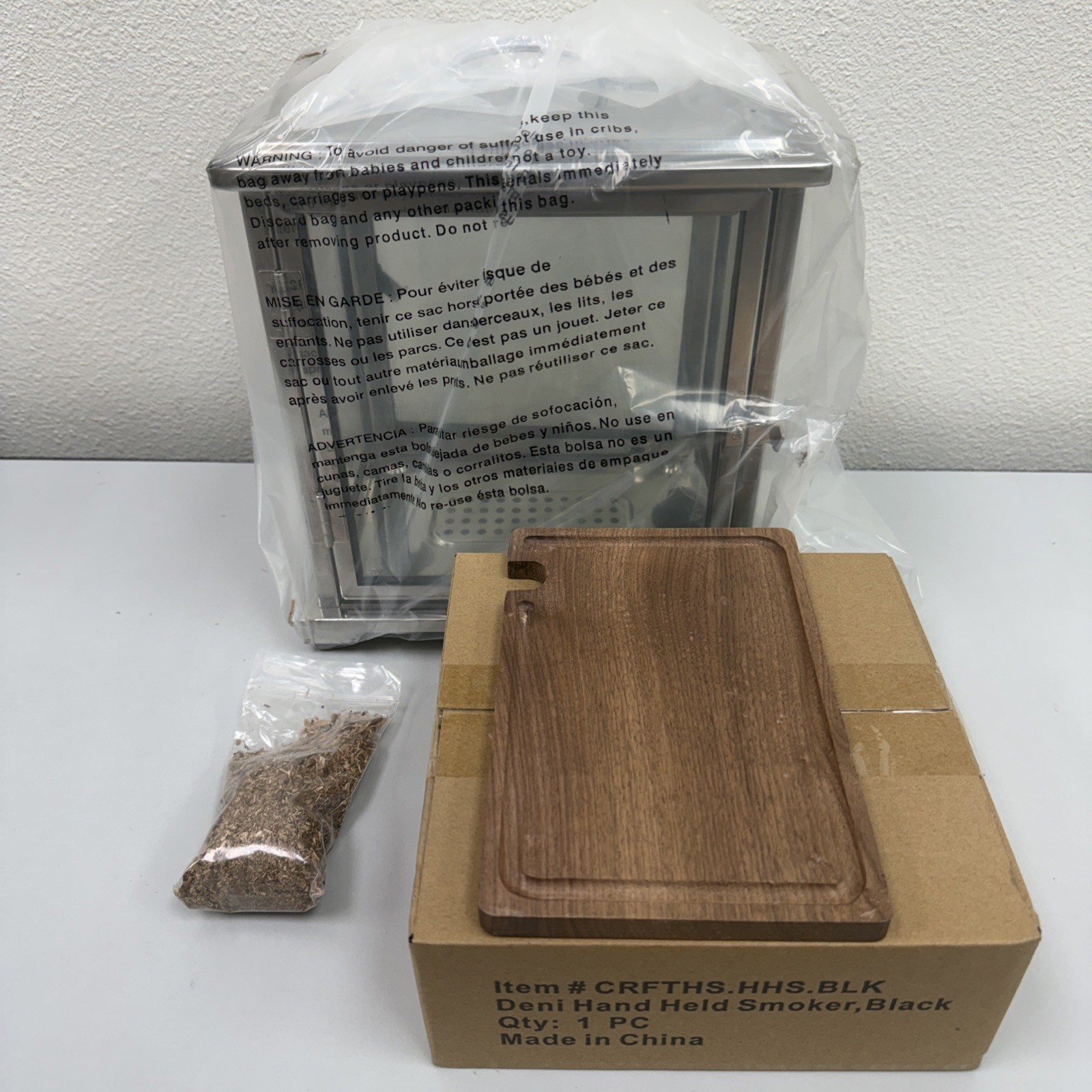 Crafthouse by Fortessa Professional Barware Glass Smoking Box