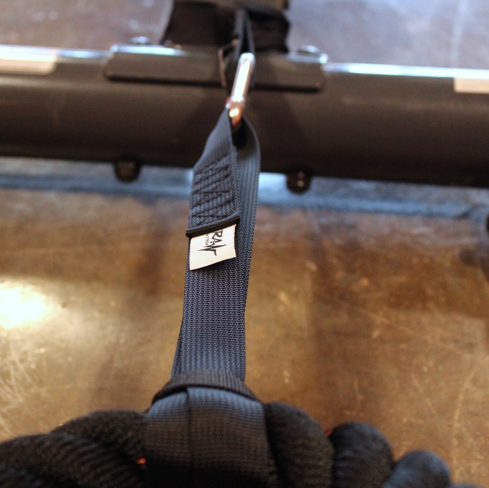 Premium Battle Rope Anchor Strap Kit, Polyester Webbing, Stops Rope Damage