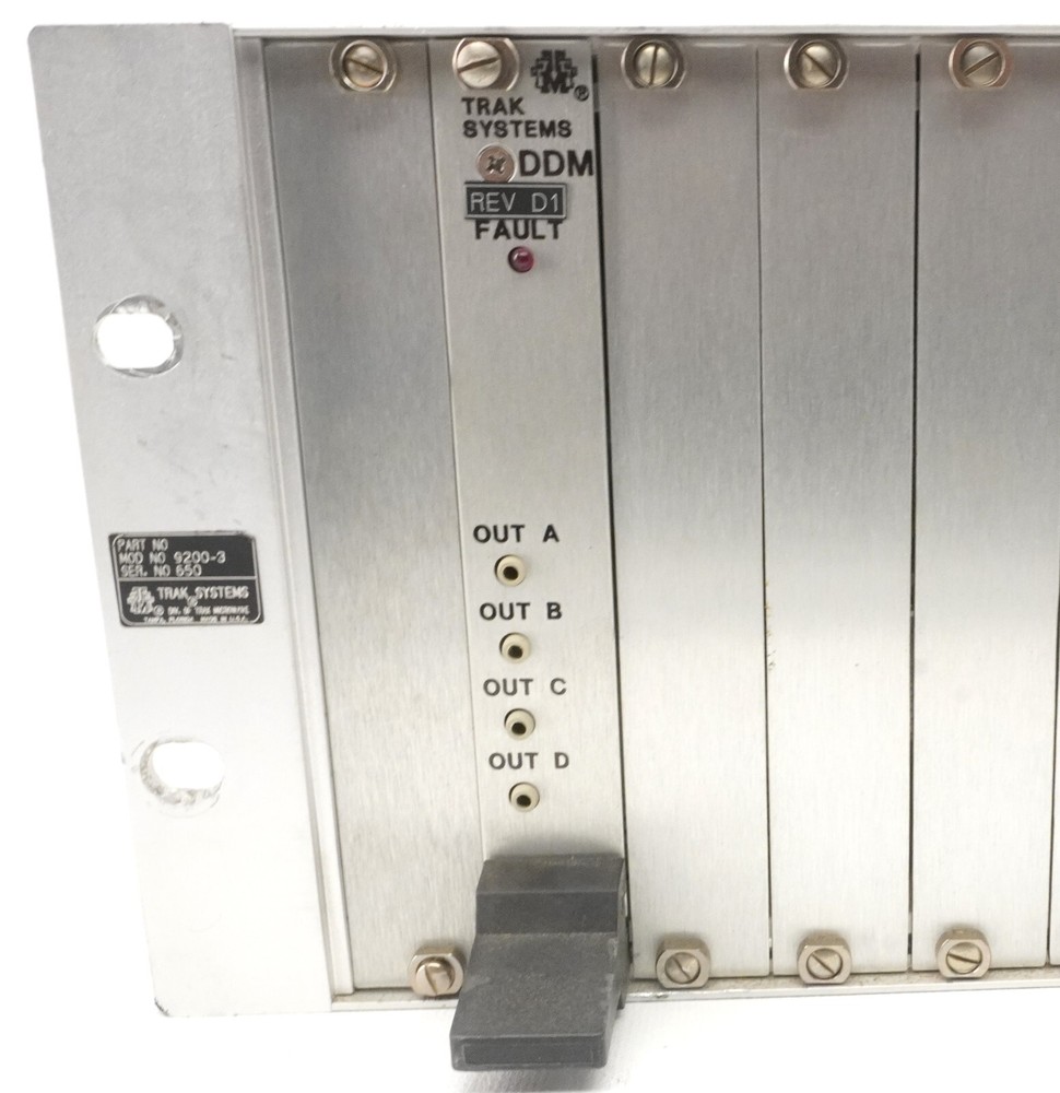 Trak Systems Model 9200-3 GPS Time Standard Motorola Simulcast System C