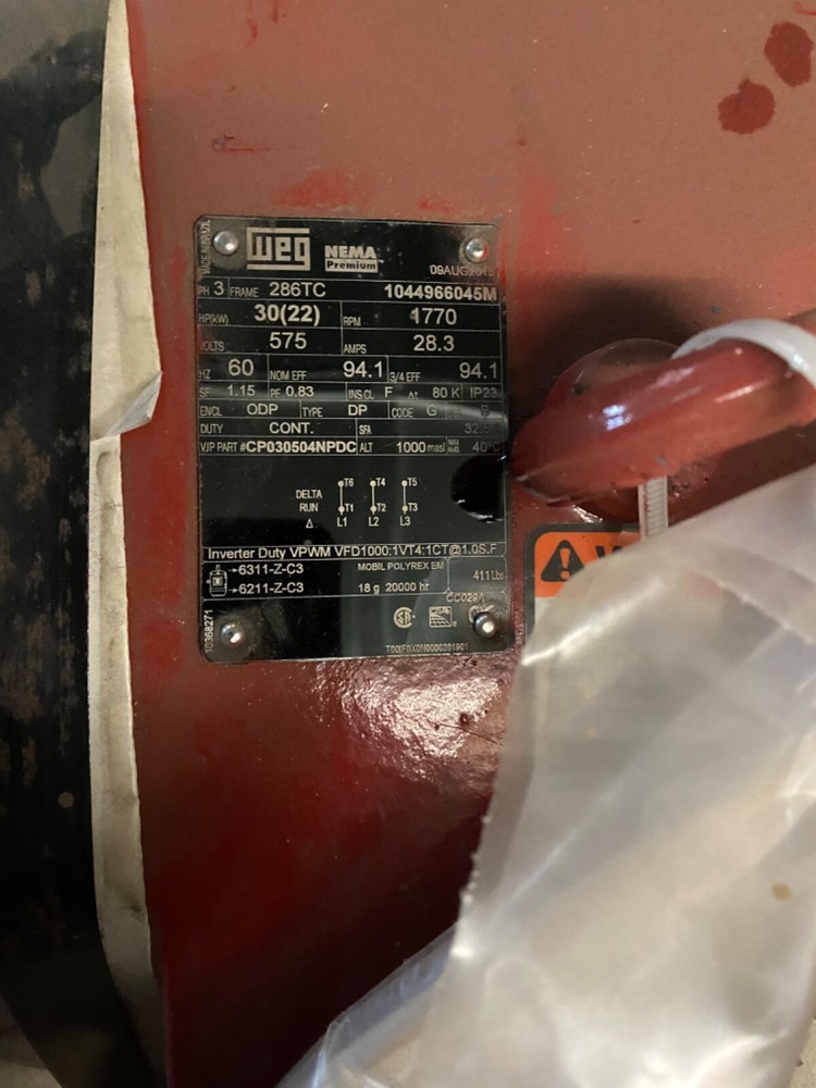 Bell Gossett Pump E-80 SCFF 13.5