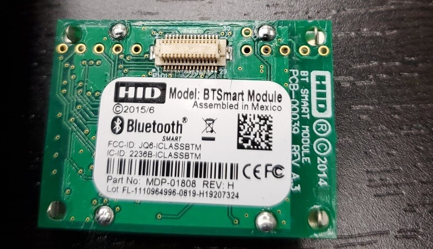 HID Proximity Reader BTSmart Bluetooth Module MDP-01808 Module Only.