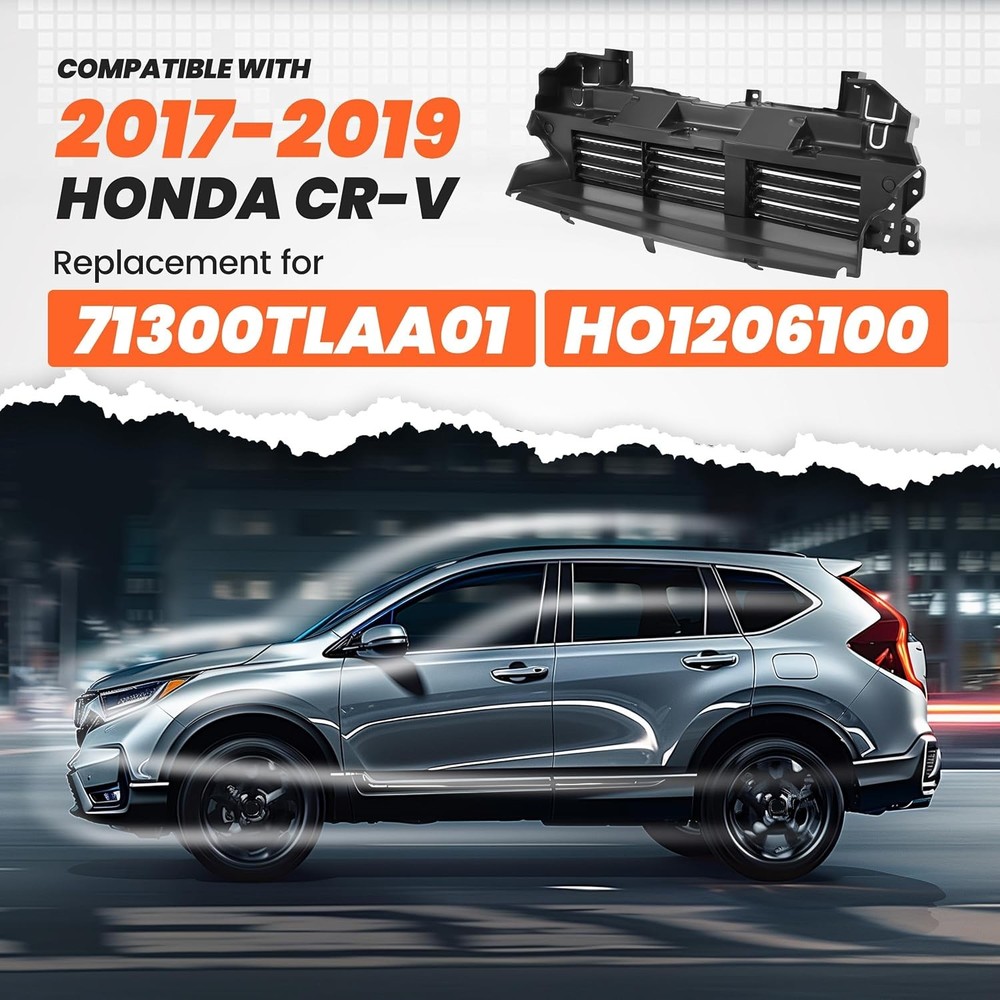 HECASA Active Grille Shutter Compatible with 2017-2019 Honda CR-V Replacement...
