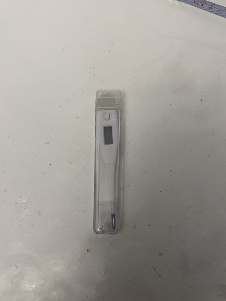 White battery powered thermometer made in China