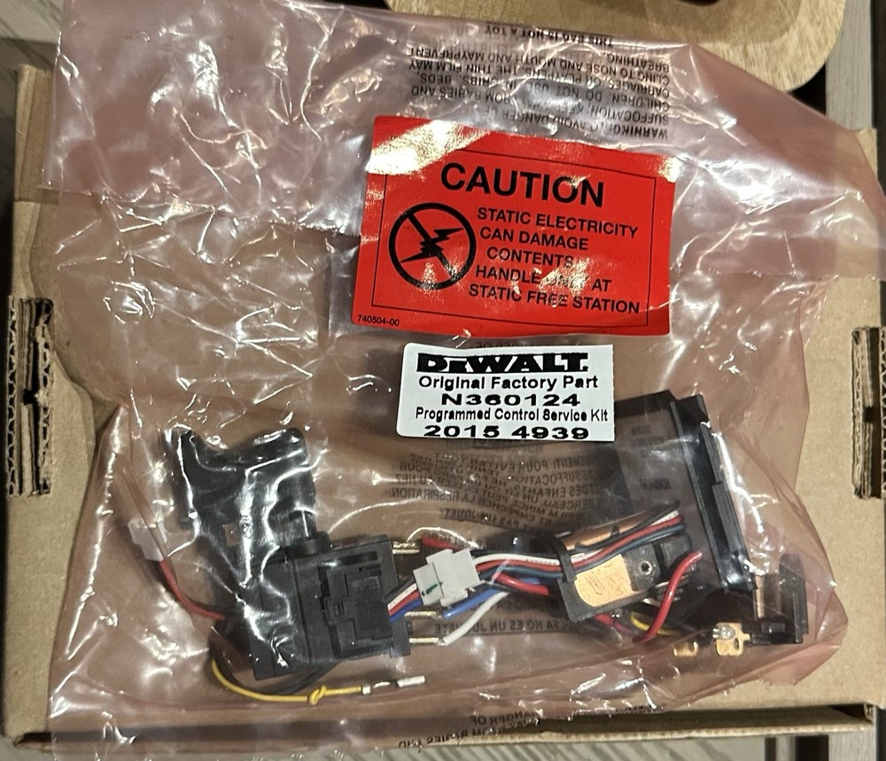 DeWalt - part number: N360124 - DeWalt replacement Switch.