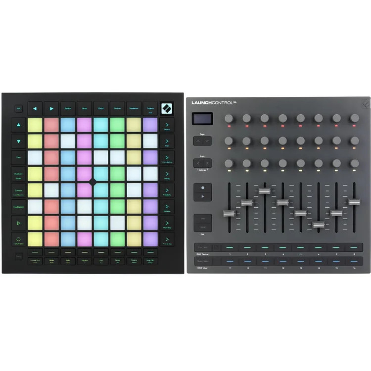 Novation Launchpad Pro MK3 Grid Controller with Launch Control XL 3 MIDI Control