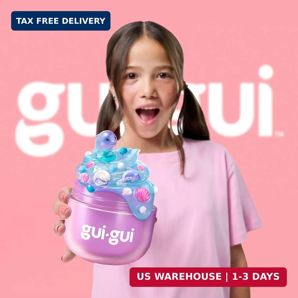 GUI GUI Slime Kit - Scented Slime 1 Pack - 5 Step DIY Process to Customize Your