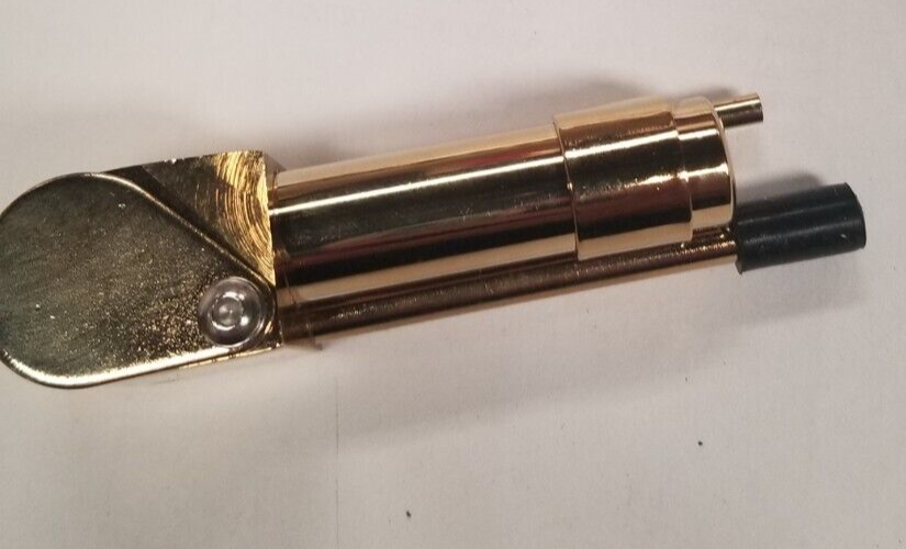 SOLID BRASS Metal Smoking Proto Pipe Style