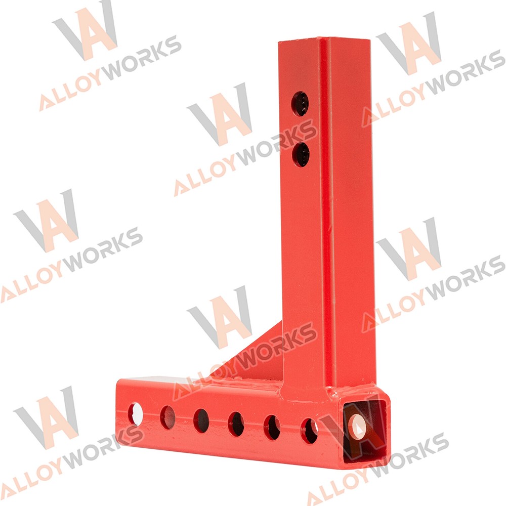 Tri Ball 3 Way 2" Solid Receiver Raise Adjustable Drop Vertical Tow Hitch Triple