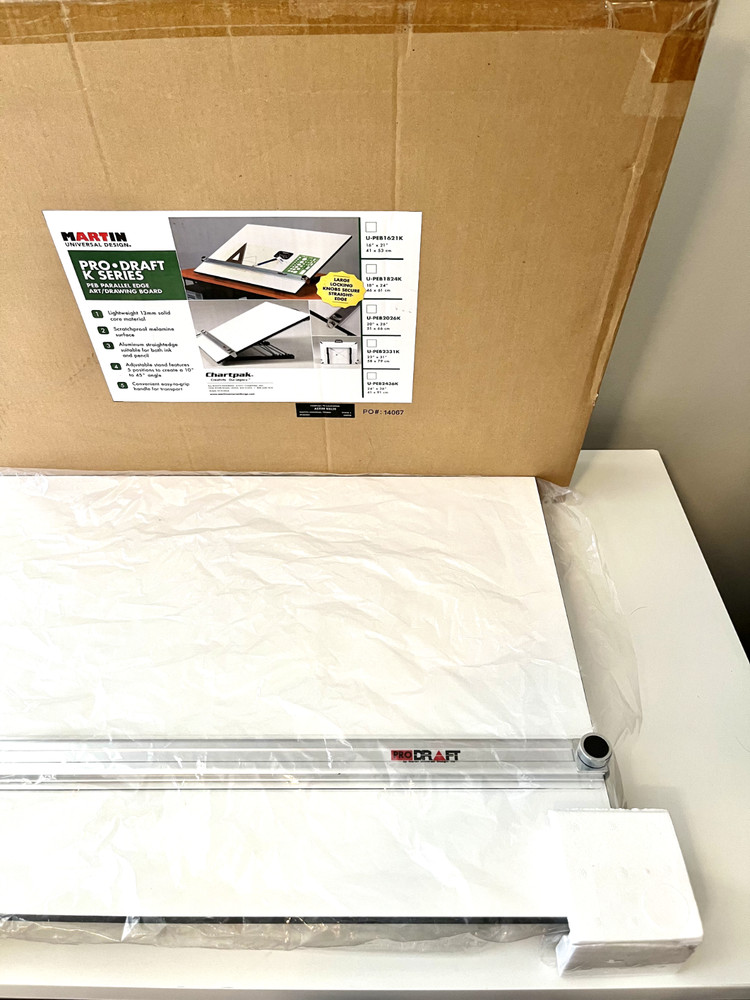 PRODRAFT 18" x 24" Drafting Drawing Board | Mint Condition | Original Packaging