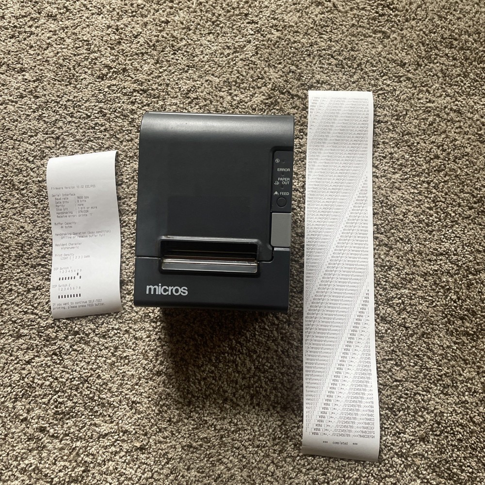 Epson Thermal Receipt Printer - TMT88IV-Tested