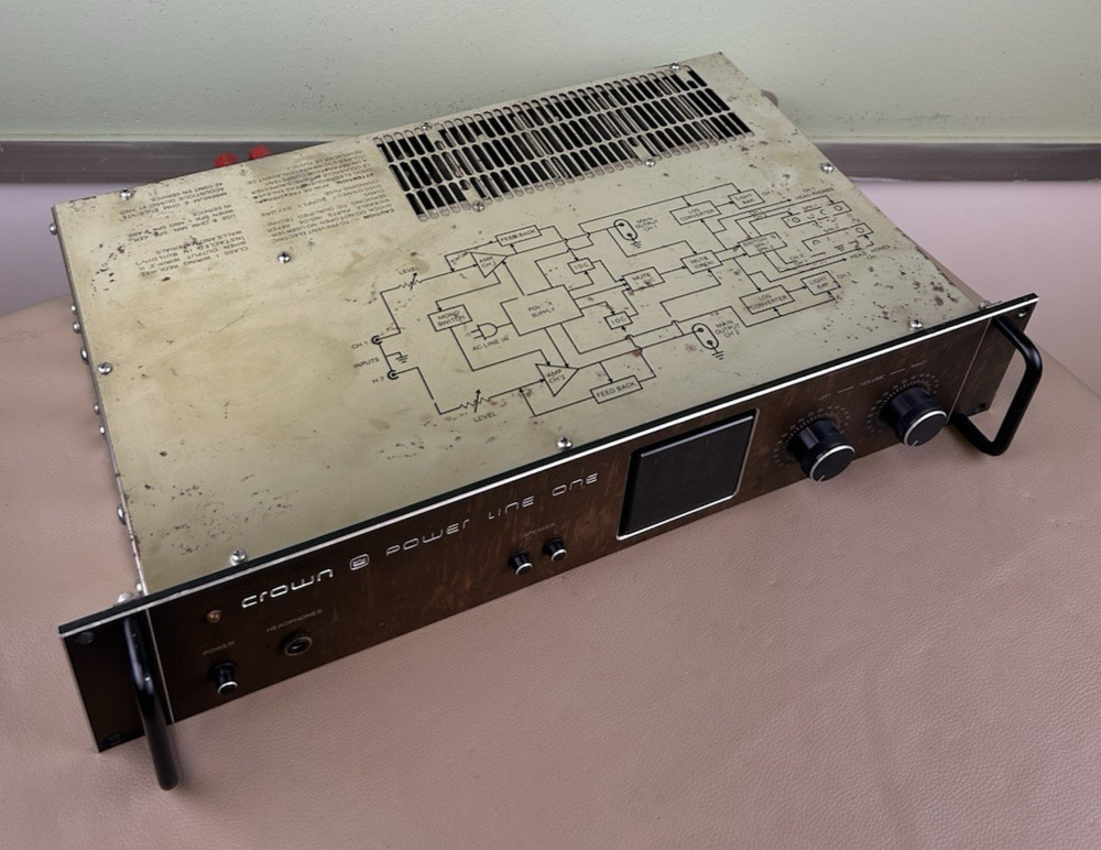 CROWN POWER LINE ONE AMPLIFIER