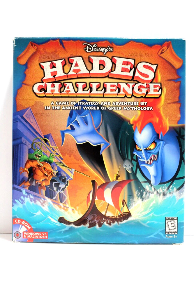 Disney's Hades Challenge; Windows 95 CD-ROM - Incomplete