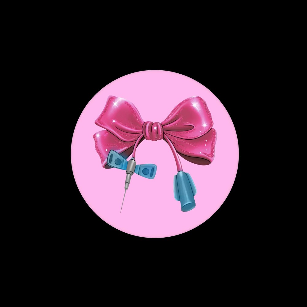Coquette Phlebotomy Badge Reel