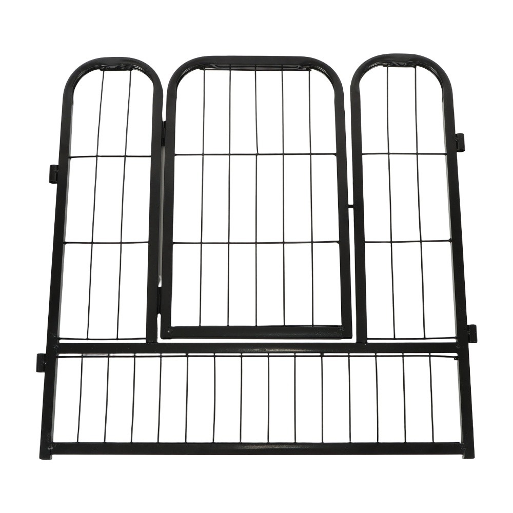24"/32"/40" Dog Playpen 12/16/24/32 Panels Dog Pen Kennel Fence Outdoor Indoor