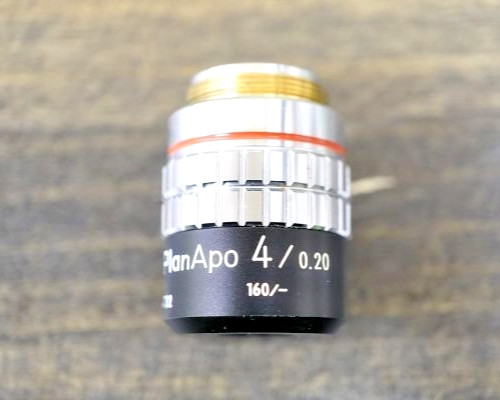Genuine Nikon Plan Apo 4/0.20 160/- Microscope Objective Fast Shipping