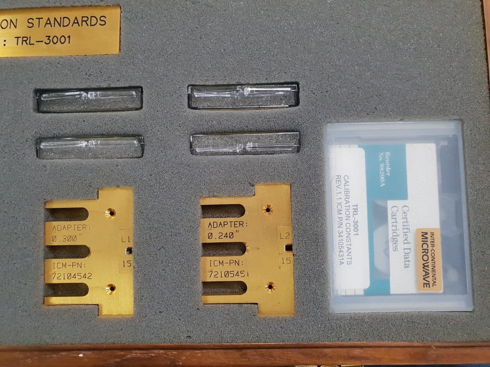 Inter-Continental Microwave TRL-3001 Calibration Standards