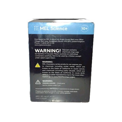 MEL Science Kits -Chemistry-Oxygen. NEW - Sealed Box