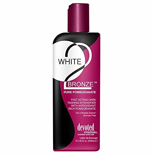 Devoted Creations WHITE 2 BRONZE PURE POMEGRANATE Lotion - 8.5 oz.
