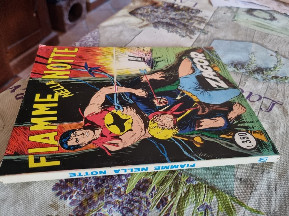 ZAGOR ZENITH ORIGINAL NO. 121 CONDITION NEVER OPENED AND NEVER READ