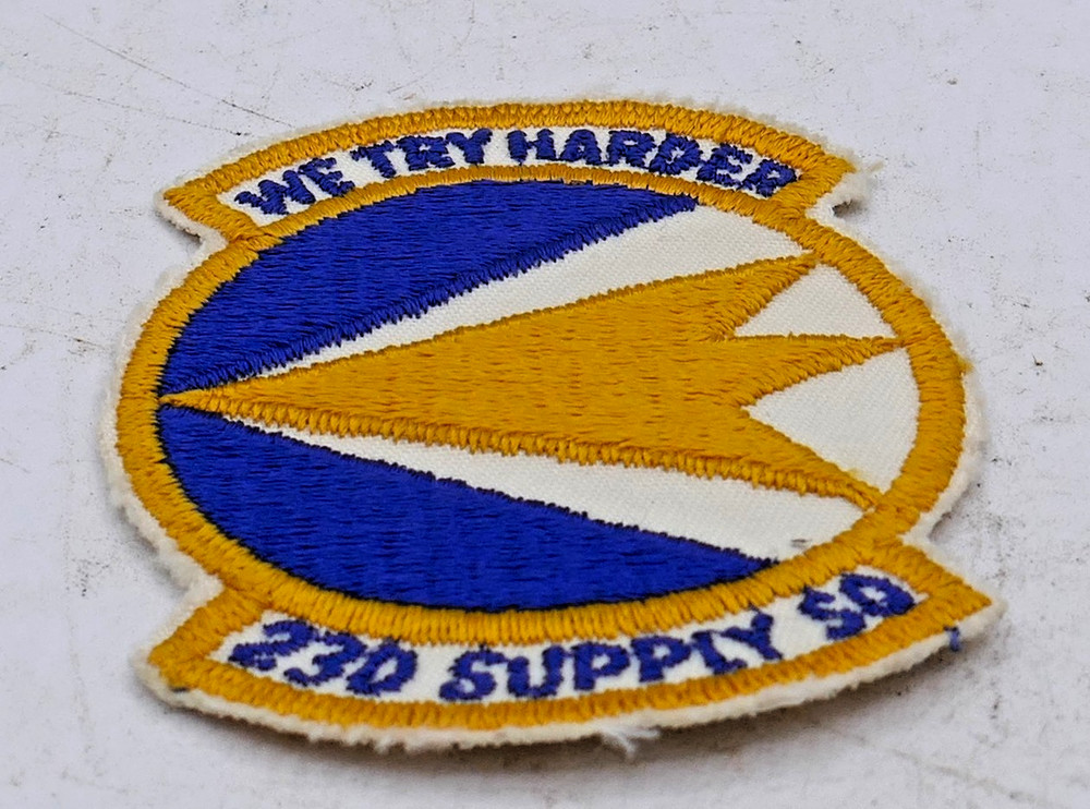 23rd Supply Squadron Color Patch Cut Edge England AFB LA
