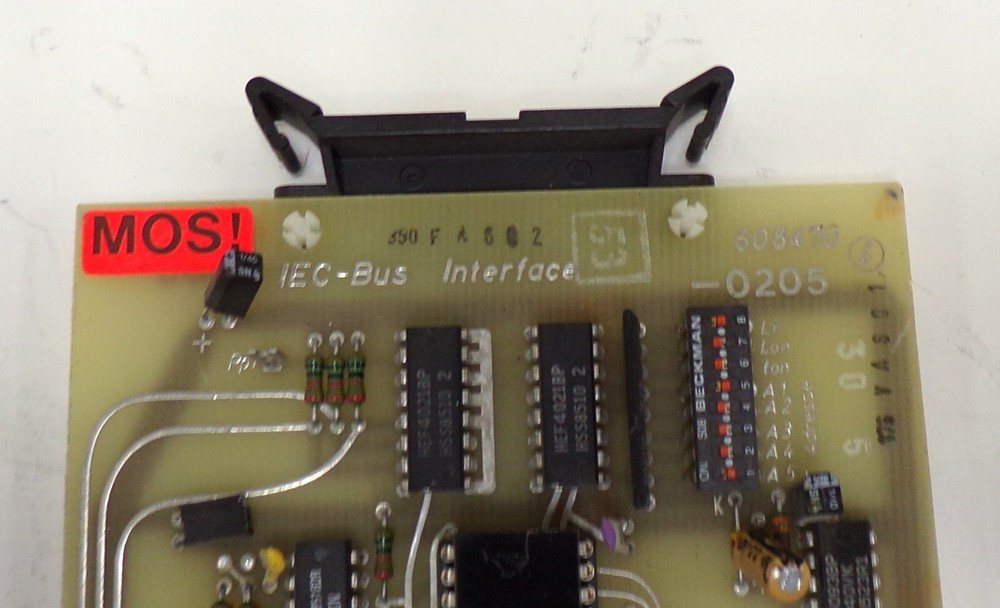 IEC-BUS INTERFACE CIRCUIT BOARD, 608470-0205