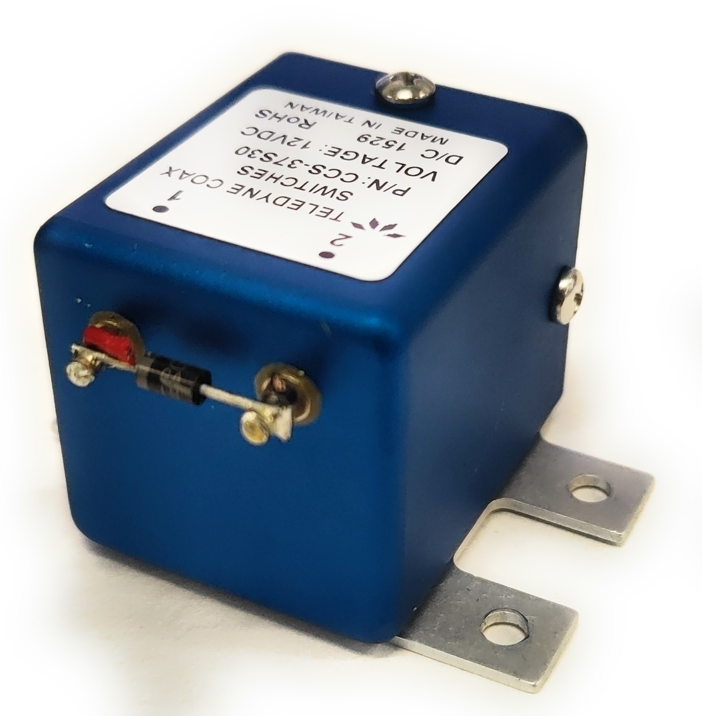 Teledyne RF Coaxial Switch Commercial DC-18GHz SMA Failsafe Transfer CCS-37S30