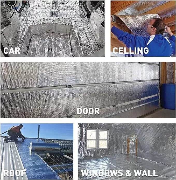 5MM Reflective Insulation Foam Core Radiant Barrier Thermal Insulation Shield