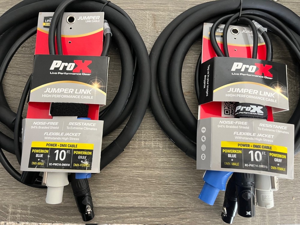 Siameses prox dmx cable 10ft  (2)