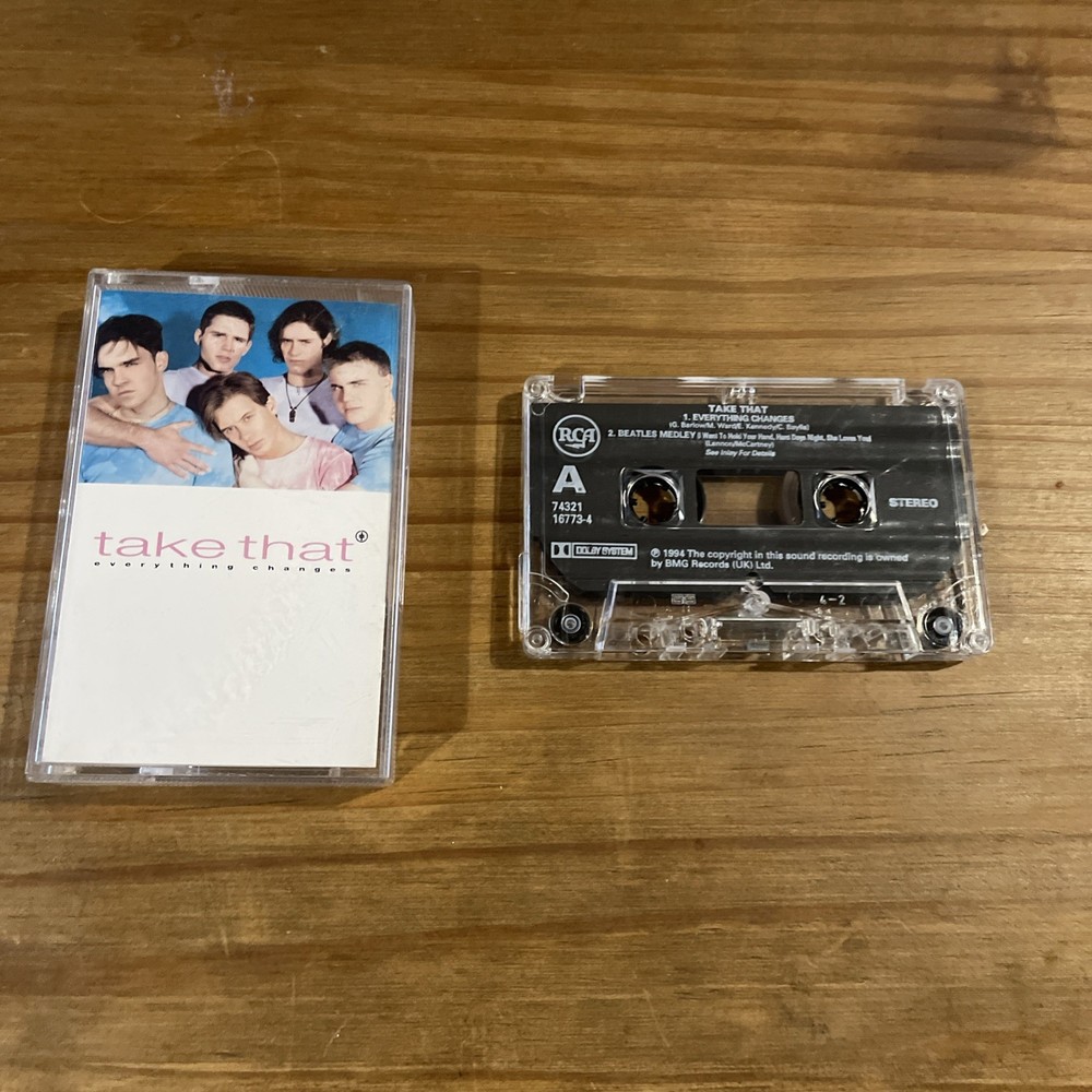 Take That Everything Changes Cassette Single UK