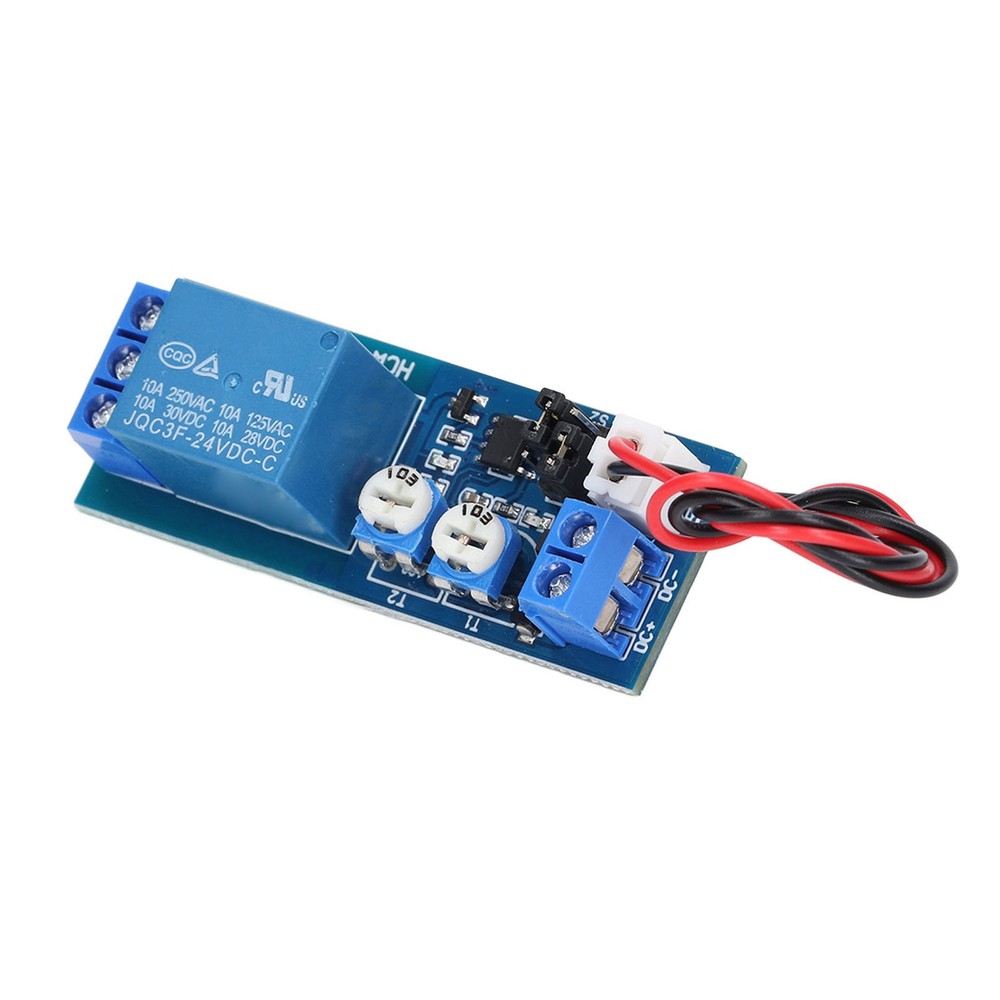 Relay Module Time Delay Board Infinite Cycling Single Timing Modes 24V