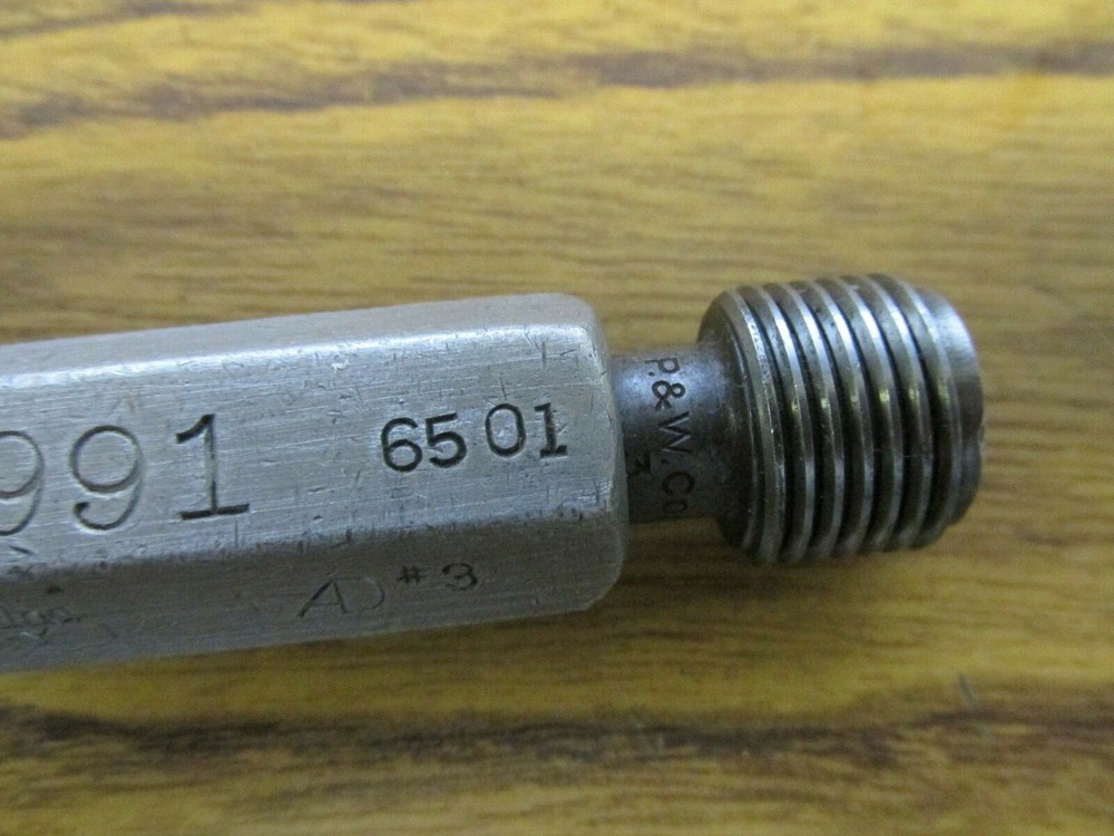 Go No Go Thread Plug Gage Set 11/16"-16