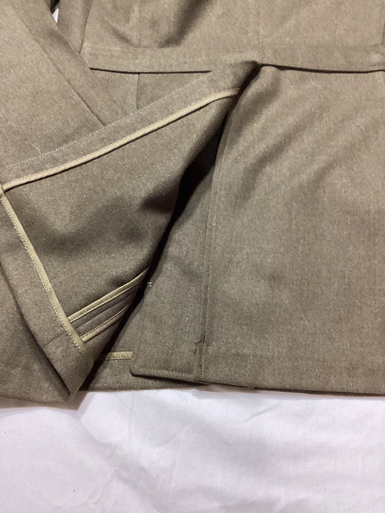WW2 Uniform Jacket Rank, Ribbons & Patch 38 EXL